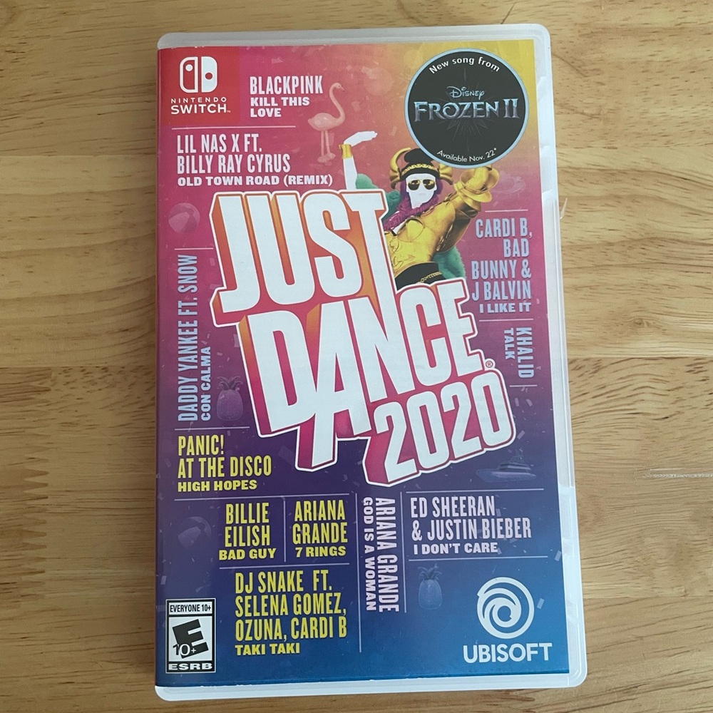 Just Dance 2020 Nintendo Switch Game in Case